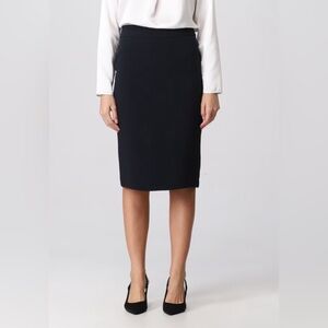 Armani Collezioni Women's Black Pencil Skirt Sz 14